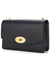 Darley Small Classic Chain Shoulder Bag Black - MULBERRY - BALAAN 5