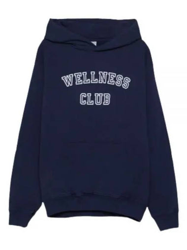 WELLNESS CLUB HOODIE NAVYCREAM HO761 - SPORTY & RICH - BALAAN 1