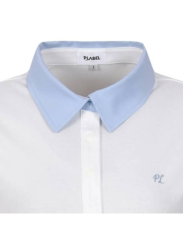 Shirt Collar Neck Combi Slim T-Shirt MO4MB310 - P_LABEL - BALAAN 4