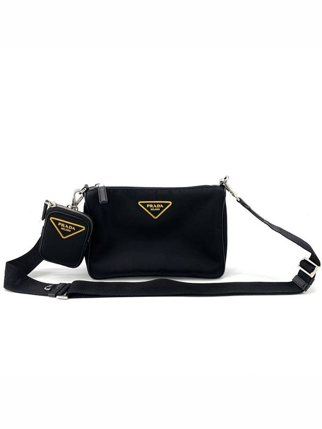 Triangular logo Tesuto cross bag 2VH113 - PRADA - BALAAN 1