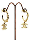 CH fish drop gold CC earrings CH32AC006 - CHANEL - BALAAN 2