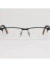 Glasses Frame ML5164H 002 Men's Half Rimless - MONCLER - BALAAN 3