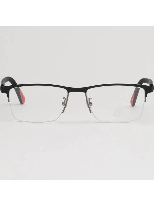 Glasses Frame ML5164H 002 Men's Half Rimless - MONCLER - BALAAN 3