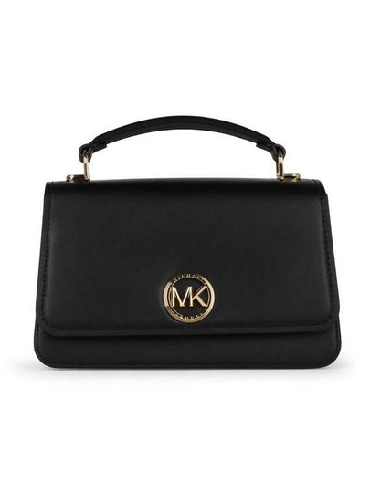 Delancey Medium Leather Satchel Cross Bag Black - MICHAEL KORS - BALAAN 2