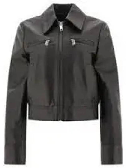 Bolsena Leather Jacket Black - MAX MARA - BALAAN 2