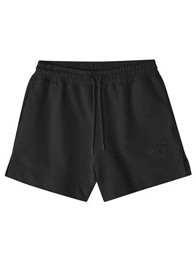 Light Isoli Elasticated Shorts Black - GANNI - BALAAN 2