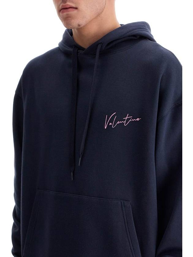 hooded sweatshirt with - VALENTINO - BALAAN 4