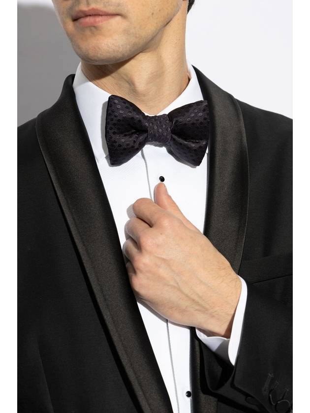 Tom Ford Silk Bow Tie, Men's, Navy Blue - TOM FORD - BALAAN 2