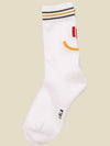 Lala Logo Socks White - LALA SMILE - BALAAN 3