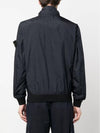 Garment Dyed Crinkle Reps Nylon Zip-up Jacket Navy - STONE ISLAND - BALAAN 5