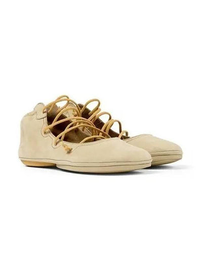 Right Leather Ankle Flat Beige - CAMPER - BALAAN 2