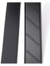 BB Logo Leather Belt Black - BALENCIAGA - BALAAN 4