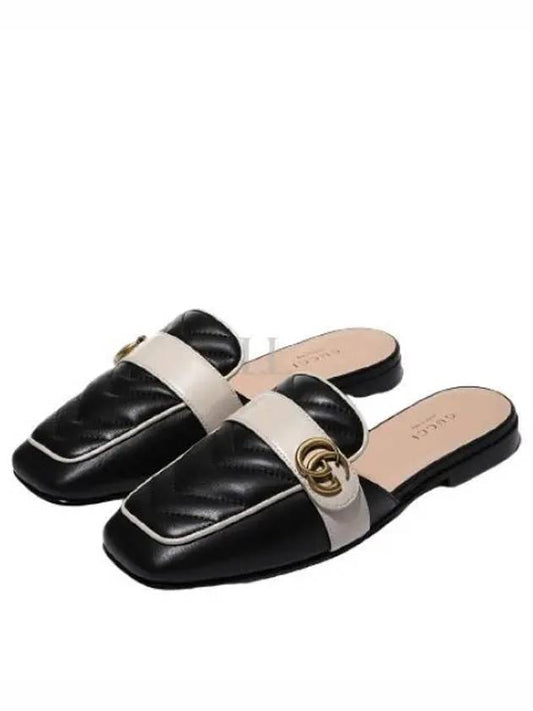 Double G Slide Sandals Black - GUCCI - BALAAN 2