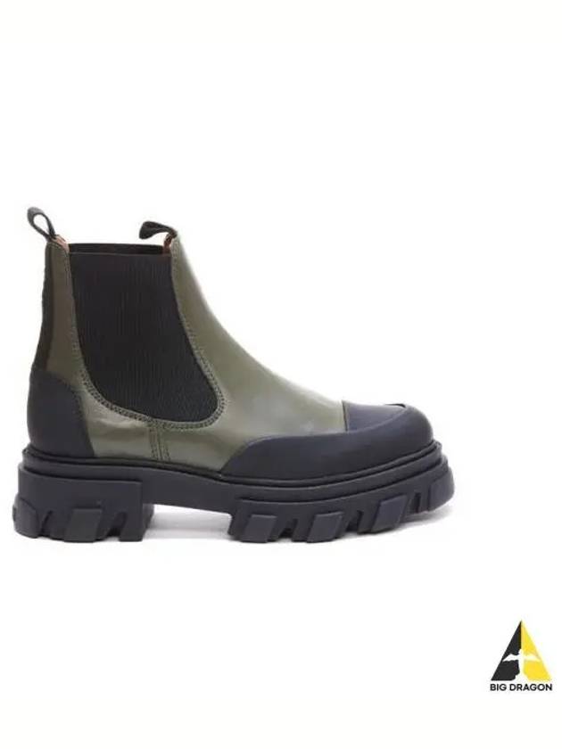 Women s Ankle Boots Olive S1908 - GANNI - BALAAN 1