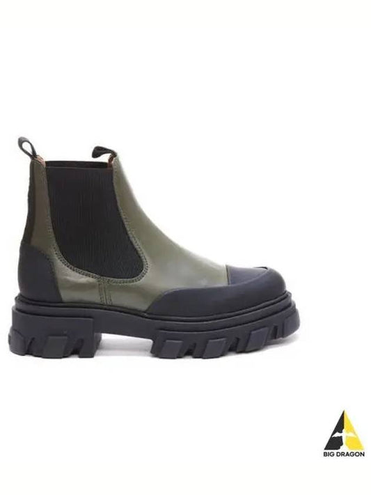 Women s Ankle Boots Olive S1908 - GANNI - BALAAN 1