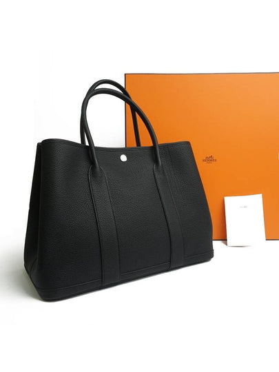 Garden Party 36 Tote Bag Black - HERMES - BALAAN 2