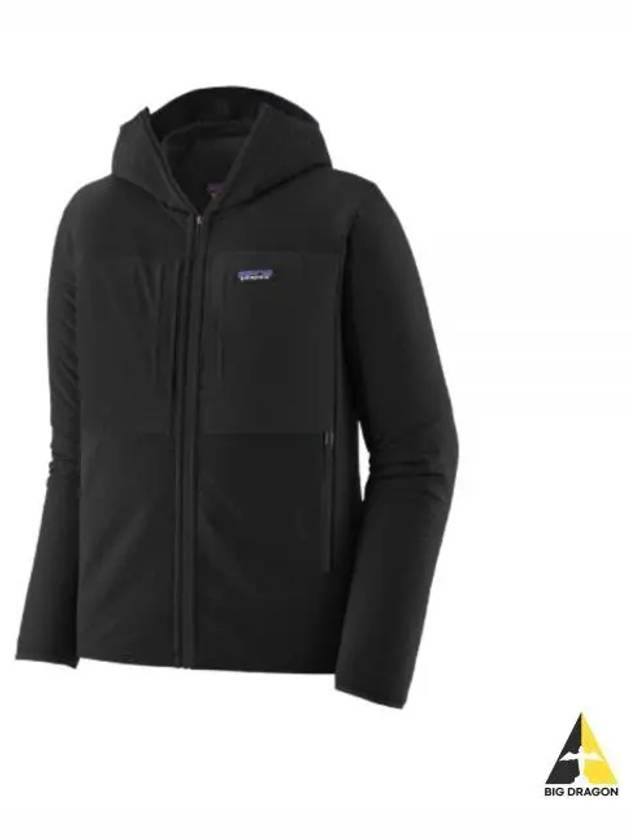 R2 TechFace Zip Up Hoodie Black - PATAGONIA - BALAAN 2