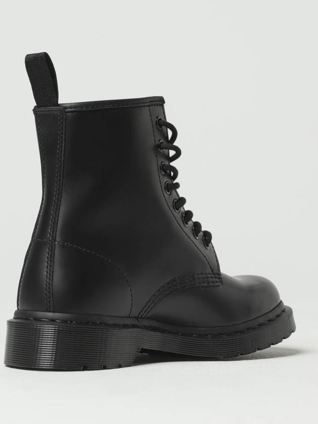 1460 Mono Milled Nubuck Leather Lace Up Worker Boots Black - DR. MARTENS - BALAAN 4