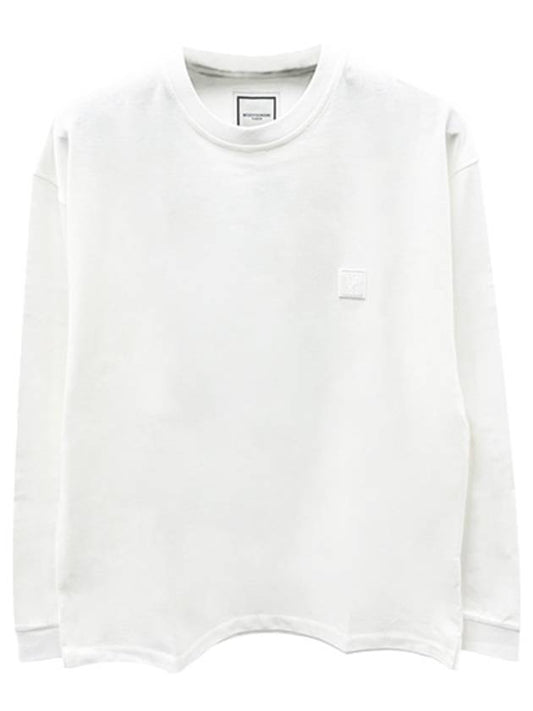 Men s Flower Back Logo Long Sleeve T Shirt White 201371 - WOOYOUNGMI - BALAAN 2