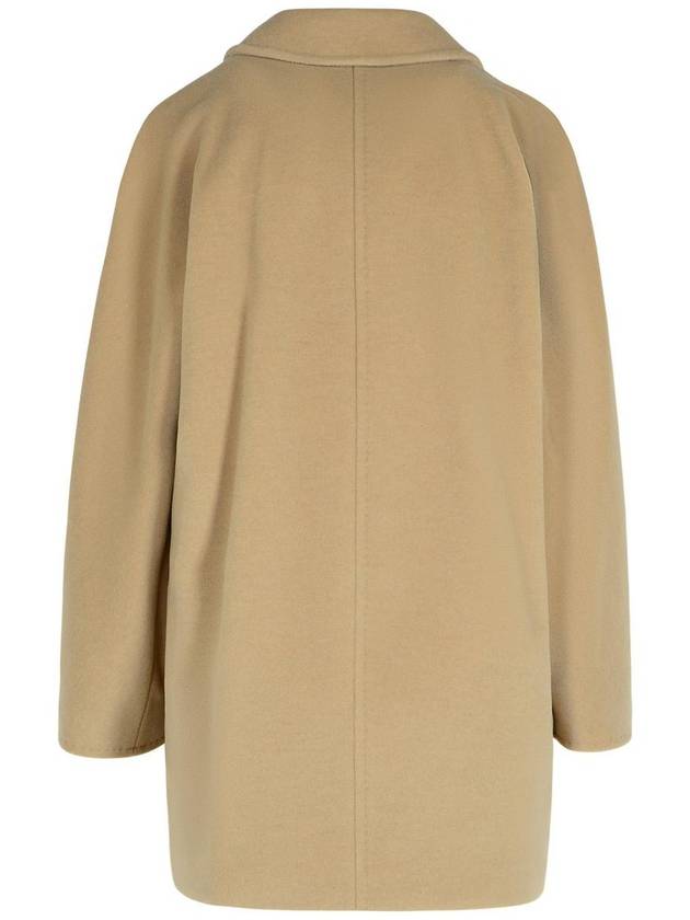 Max Mara 'Rebus' Beige Wool And Cahsmere Blend Coats - MAX MARA - BALAAN 3