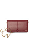 Logo Stamped Leather Clutch 8095125 - BURBERRY - BALAAN 1