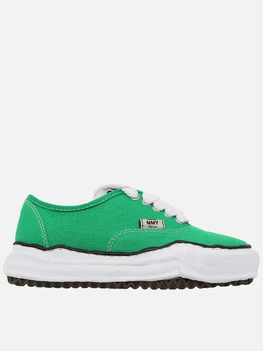 Baker OG Sole Canvas Low Top Sneakers Green - MIHARA YASUHIRO - BALAAN 2