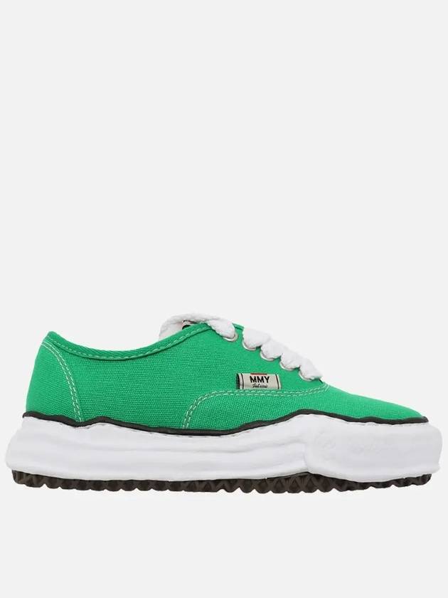 Baker OG Sole Canvas Low Top Sneakers Green - MIHARA YASUHIRO - BALAAN 4