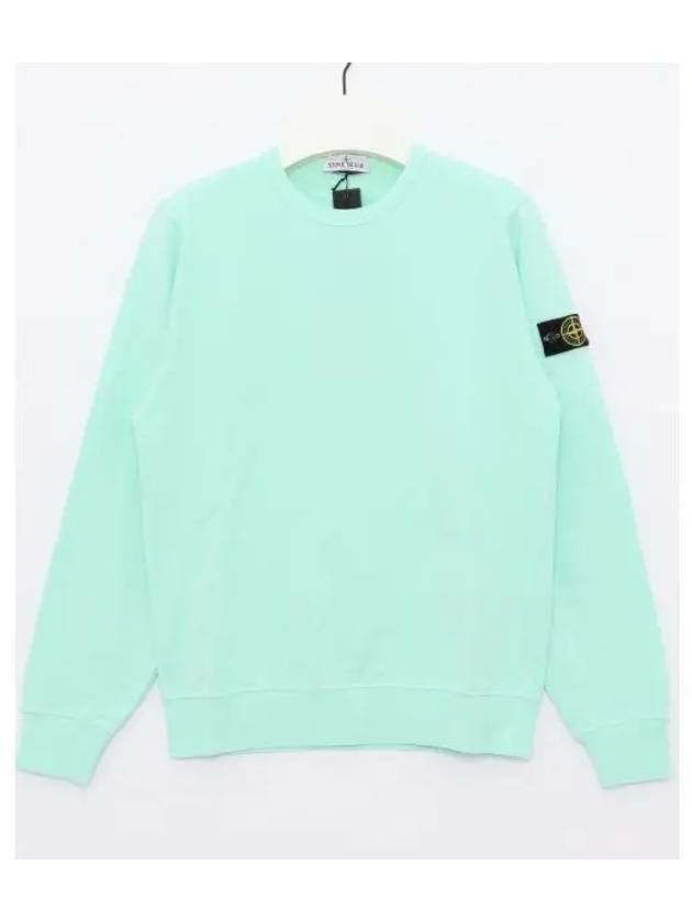 Kids Wappen Patch Basic Sweatshirt Mint - STONE ISLAND - BALAAN 2