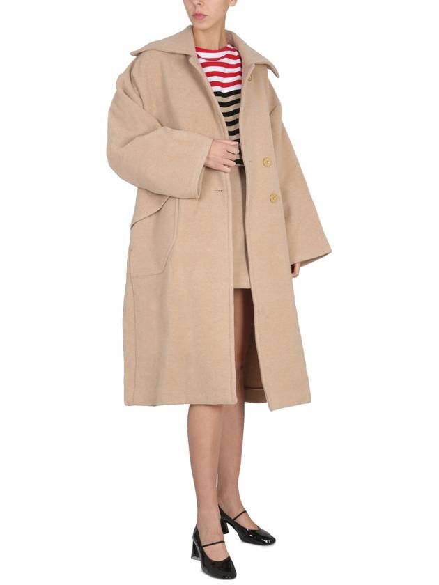 WOOL MAXI COAT - PATOU - BALAAN 2