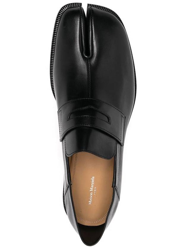 Men's Tabi Leather Loafer Black - MAISON MARGIELA - BALAAN 5