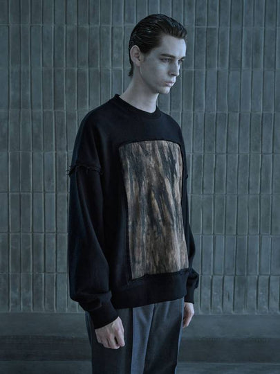 Frame Sweatshirt Black MSS2079 - IFELSE - BALAAN 2