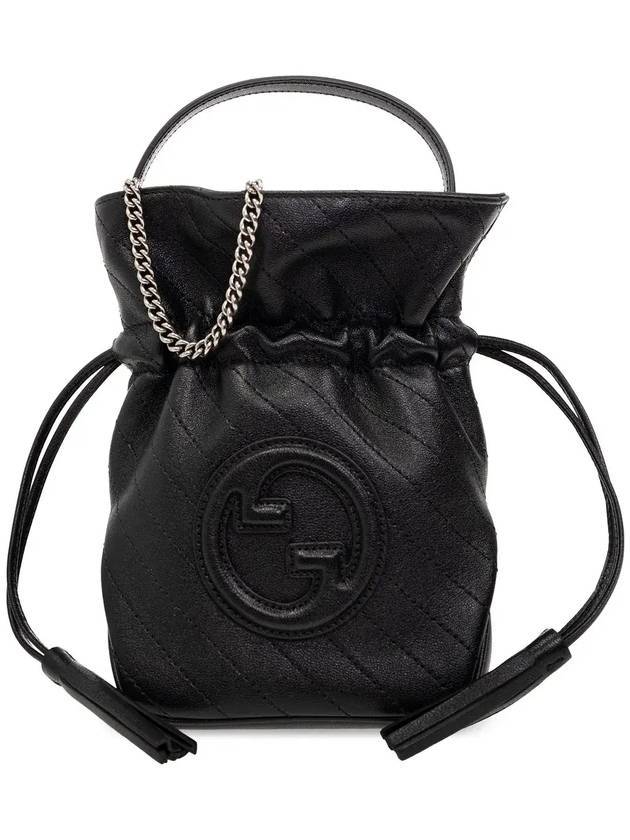 GG Blondie Mini Bucket Bag Black - GUCCI - BALAAN 1