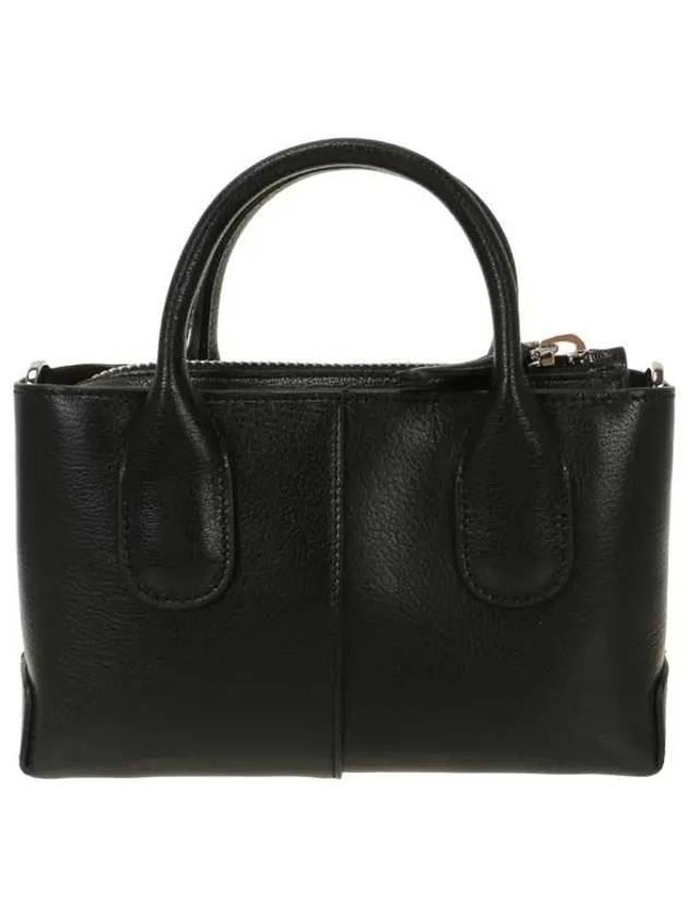 Leather Tote Bag Black - TOD'S - BALAAN 4