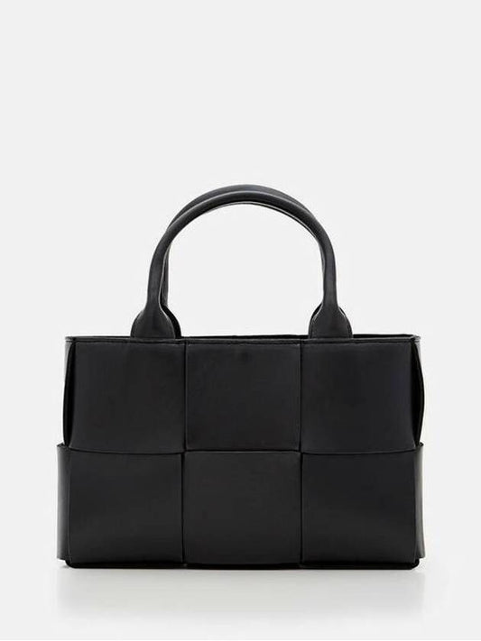 Arco Mini Tote Bag Black - BOTTEGA VENETA - BALAAN 2