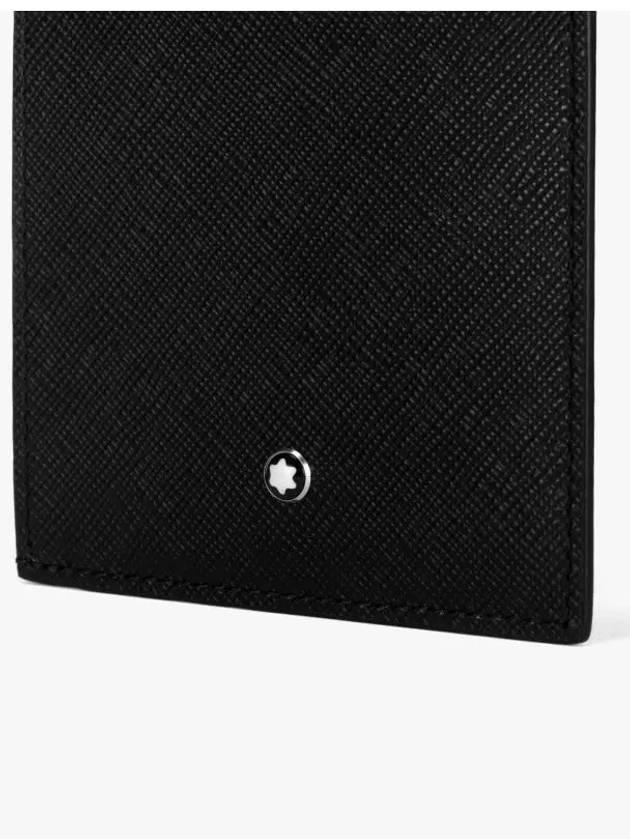 Sartorial 4CC Leather Card Wallet Black - MONTBLANC - BALAAN 4