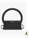 Le Sac Rond Circle Purse Tote Bag Black - JACQUEMUS - BALAAN 2