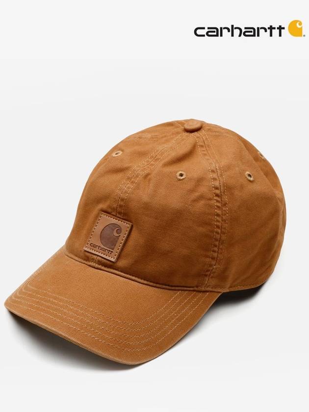 carhartt unisex hat odessa ball cap brown - CARHARTT - BALAAN 1