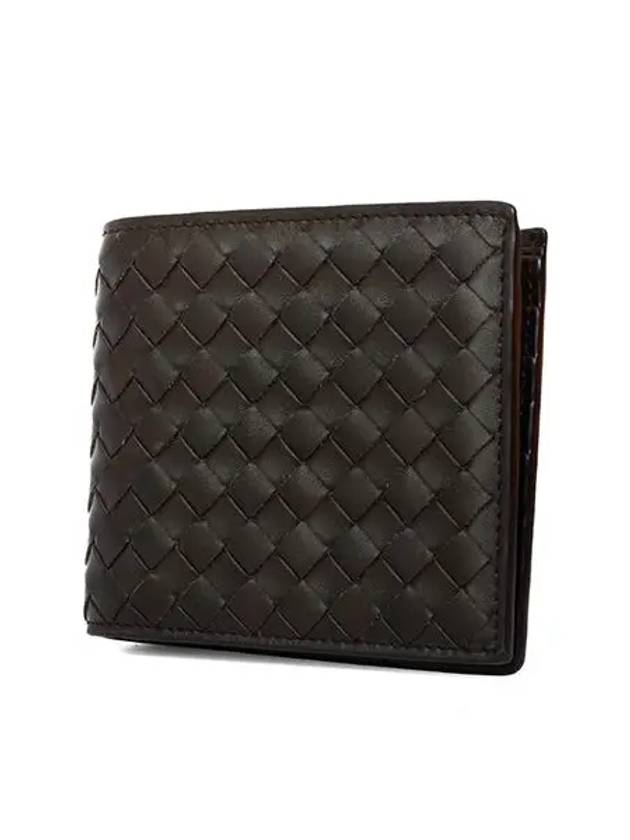 Intrecciato Weaving Half Wallet Espresso - BOTTEGA VENETA - BALAAN 2