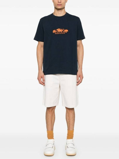 MAISON KITSUNÉ OUTDOOR PROFILE FOX COMFORT TEE SHIRT - MAISON KITSUNE - BALAAN 2