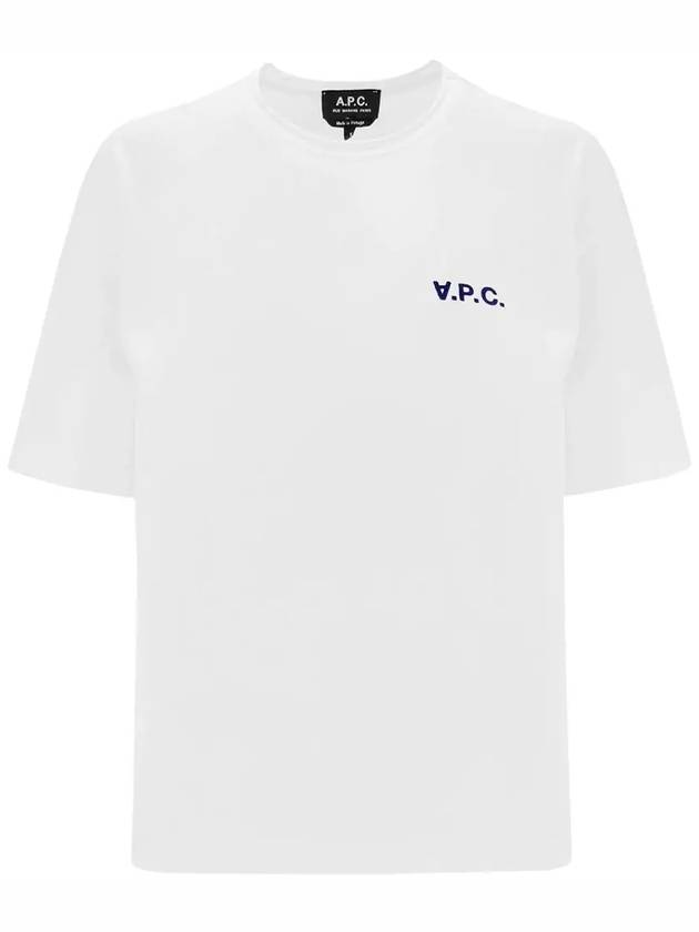 Karol Logo Print Short Sleeve T-Shirt White - A.P.C. - BALAAN 3