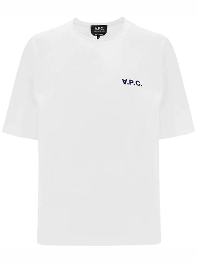 Karol Logo Print Short Sleeve T-Shirt White - A.P.C. - BALAAN 2