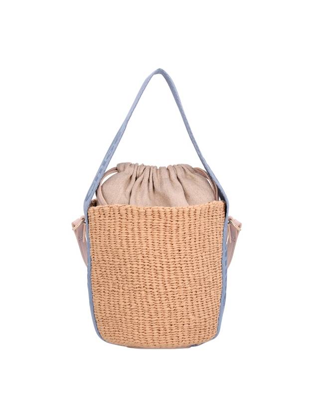 Small Woody Logo Bucket Bag Beige - CHLOE - BALAAN 2