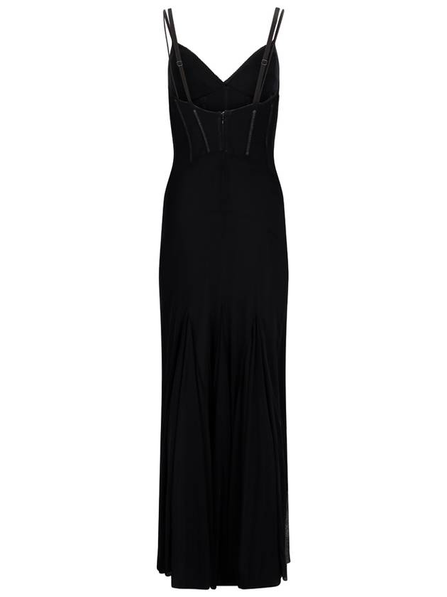 Midi One Piece F6JGWT FLRDA N0000 BLACK - DOLCE&GABBANA - BALAAN 3