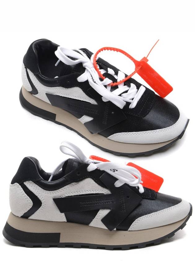 Arrow Oversole HG Low-Top Sneakers Black - OFF WHITE - BALAAN 2