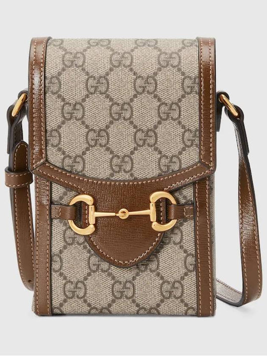 Horsebit 1955 Mini Bag Brown - GUCCI - BALAAN 2