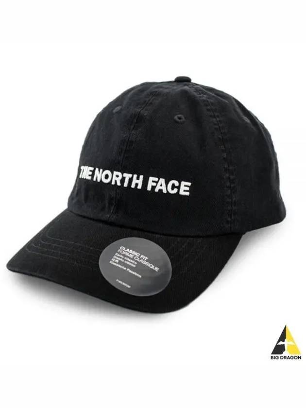 Horizontal Embro Ball Cap Black - THE NORTH FACE - BALAAN 2