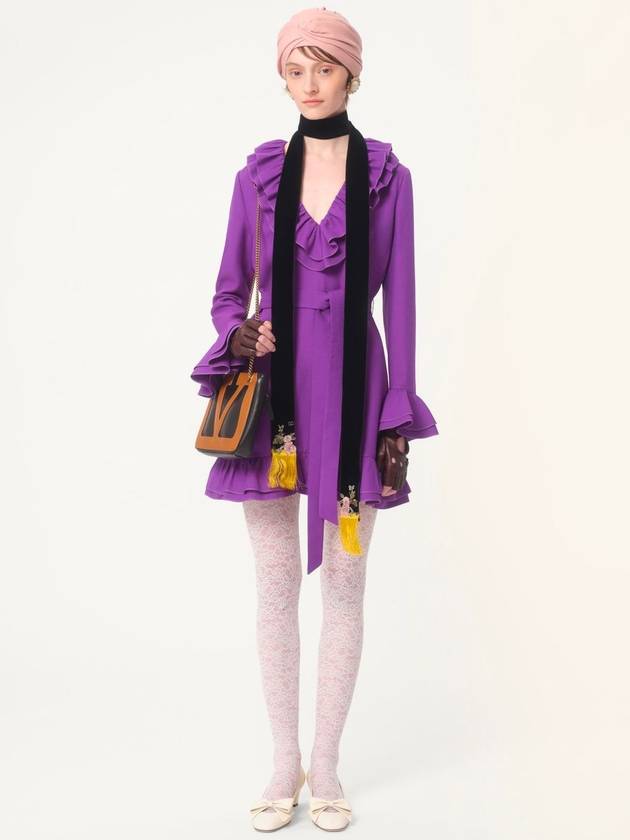 Valentino Garavani Dresses Purple - VALENTINO - BALAAN 2