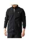 Men's Winter Zip-Up Jacket Black - HYDROGEN - BALAAN 2