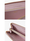 Large Saffiano Leather Long Wallet Alabaster Pink - PRADA - BALAAN 4