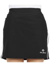 Women's Golf Moment Pleated Skirt Black - HORN GARMENT - BALAAN 7